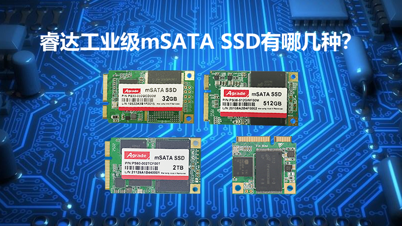 Agrade睿达工业级mSATA SSD有哪几种? Agrade睿达工业级mSATA SSD有哪几种?